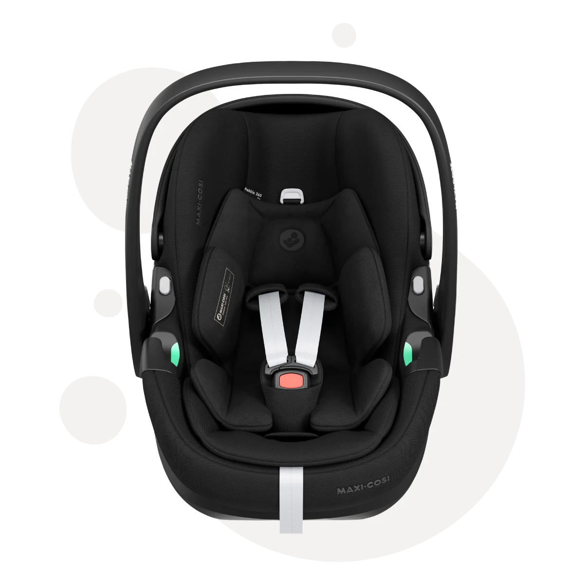 Silla Auto Nido Pebble 360° Pro+ Familyfix 360 Pro Essential Maxi Cosi