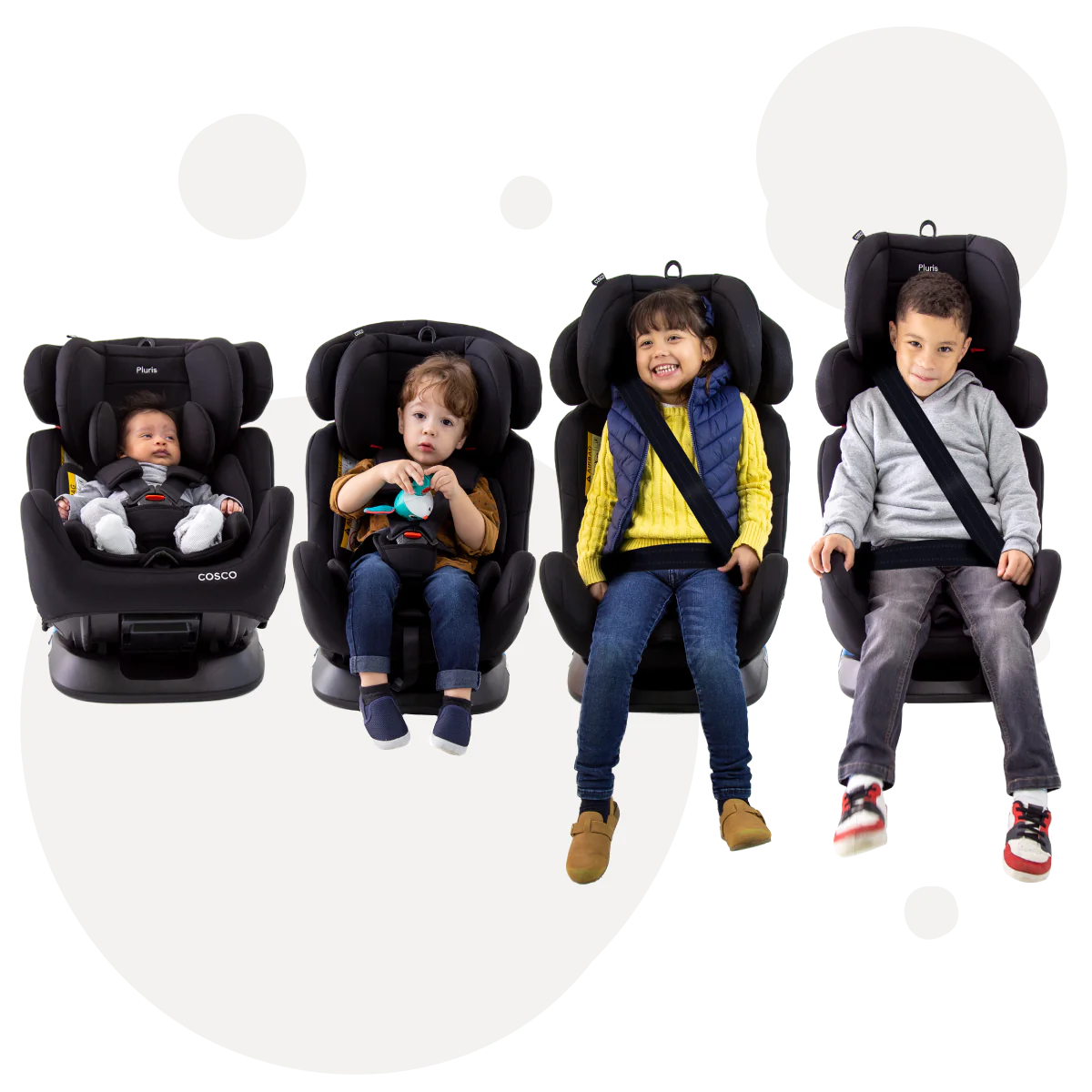 Silla De Auto Convertible Pluris Negro Cosco