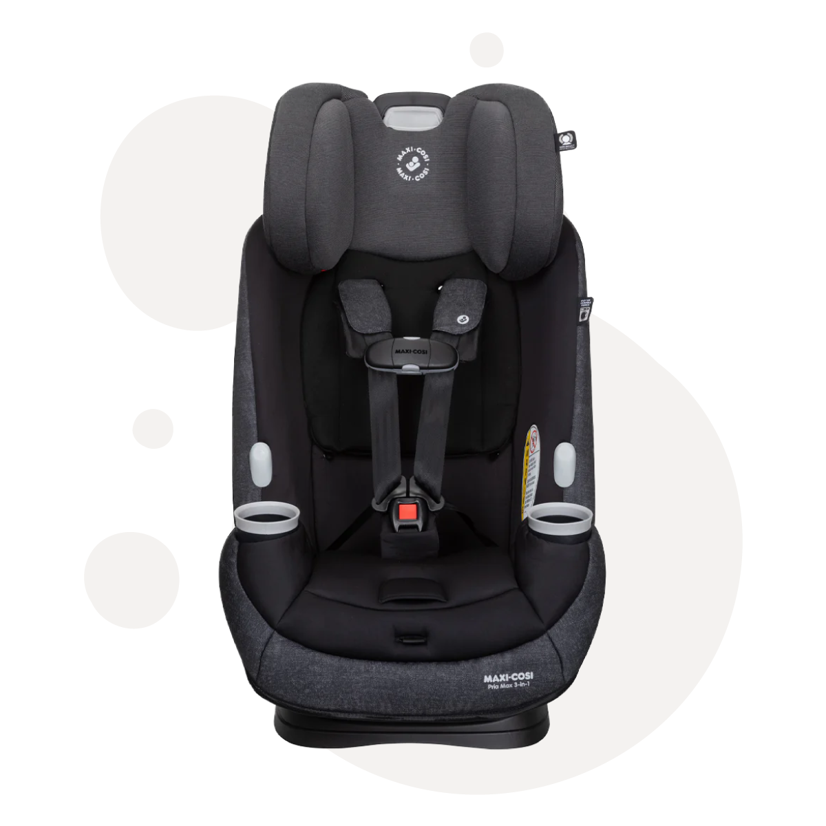Silla Auto Convertible Pria All In One Nomad Black