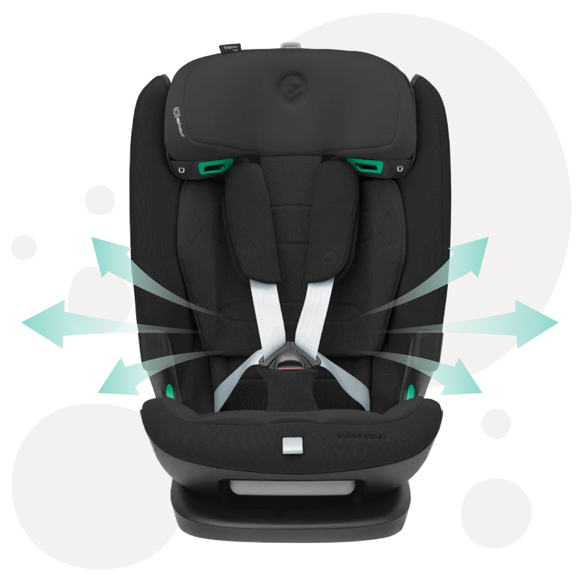 Silla De Auto Combinada Titan Pro I-size Authentic Blue Maxi Cosi