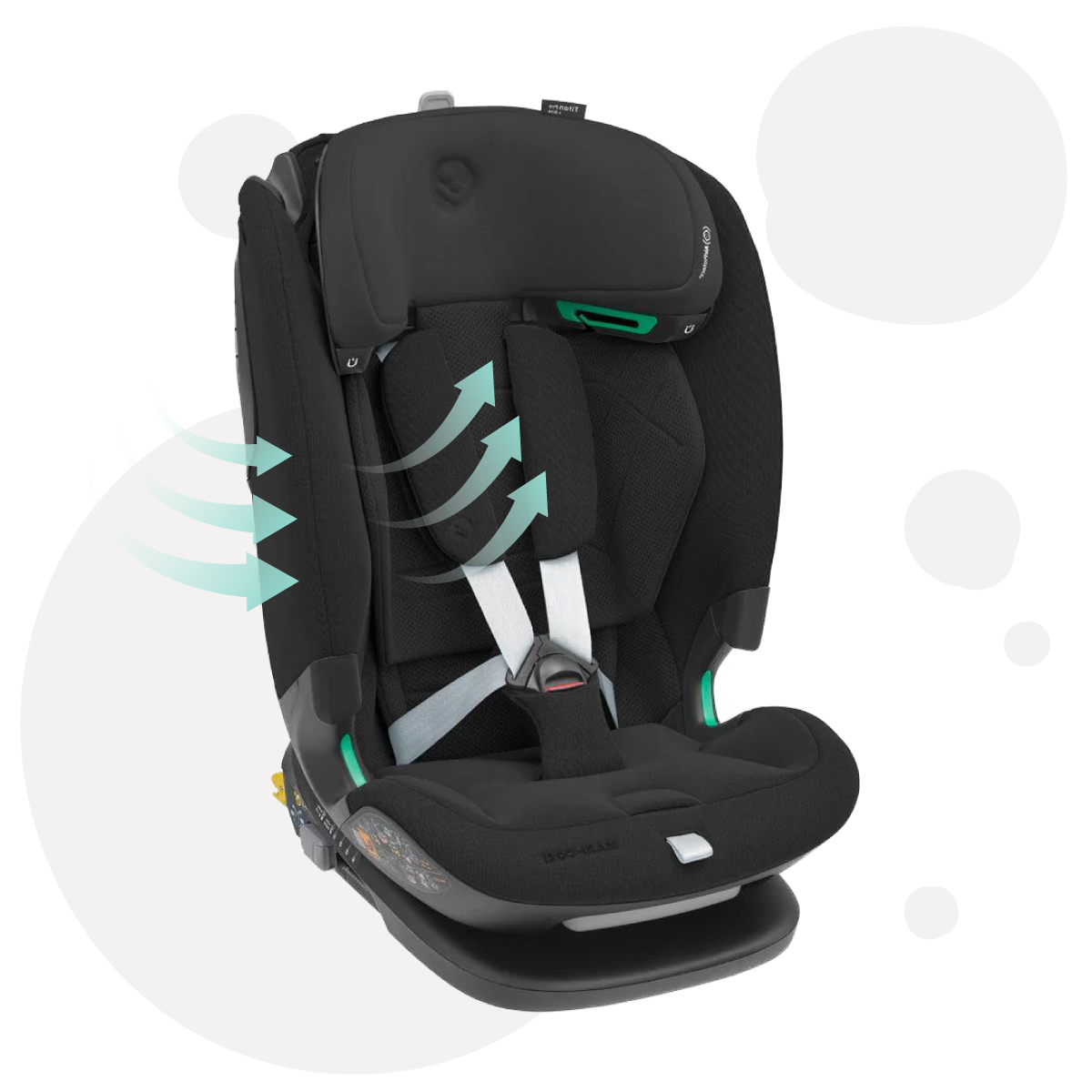Silla De Auto Combinada Titan Pro I-size Authentic Blue Maxi Cosi