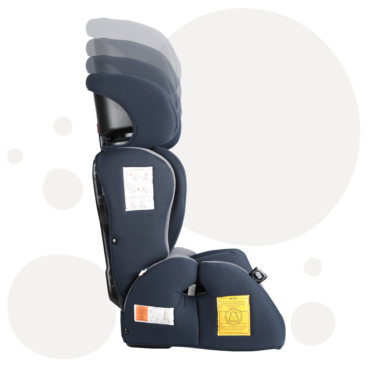 Silla Auto Butaca Grand Prix Navy