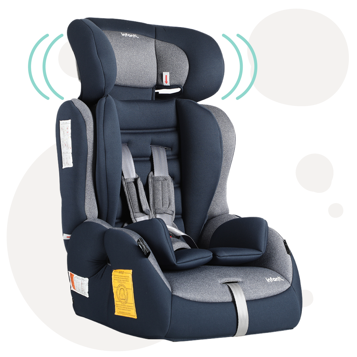 Silla Auto Butaca Grand Prix Navy