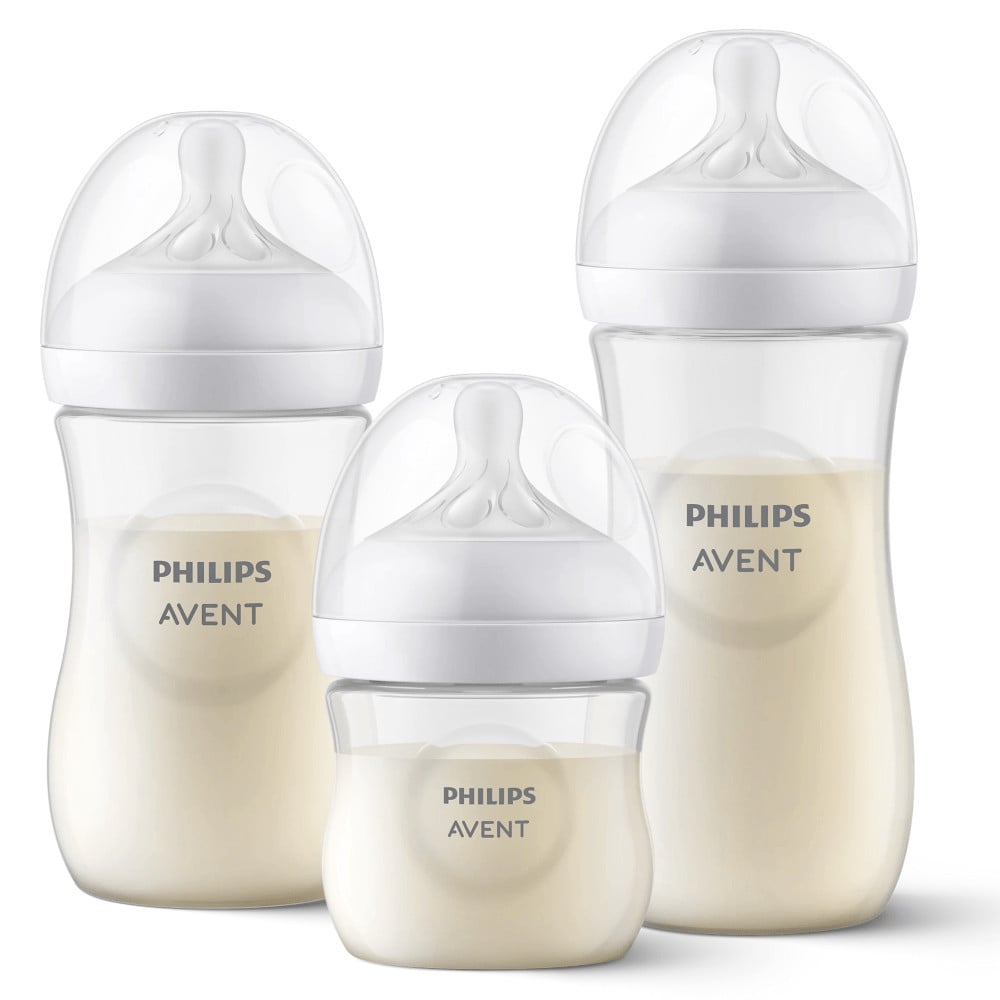 Set 3 Mamaderas Natutal Response 125 Ml, 260 Ml, 330 Ml