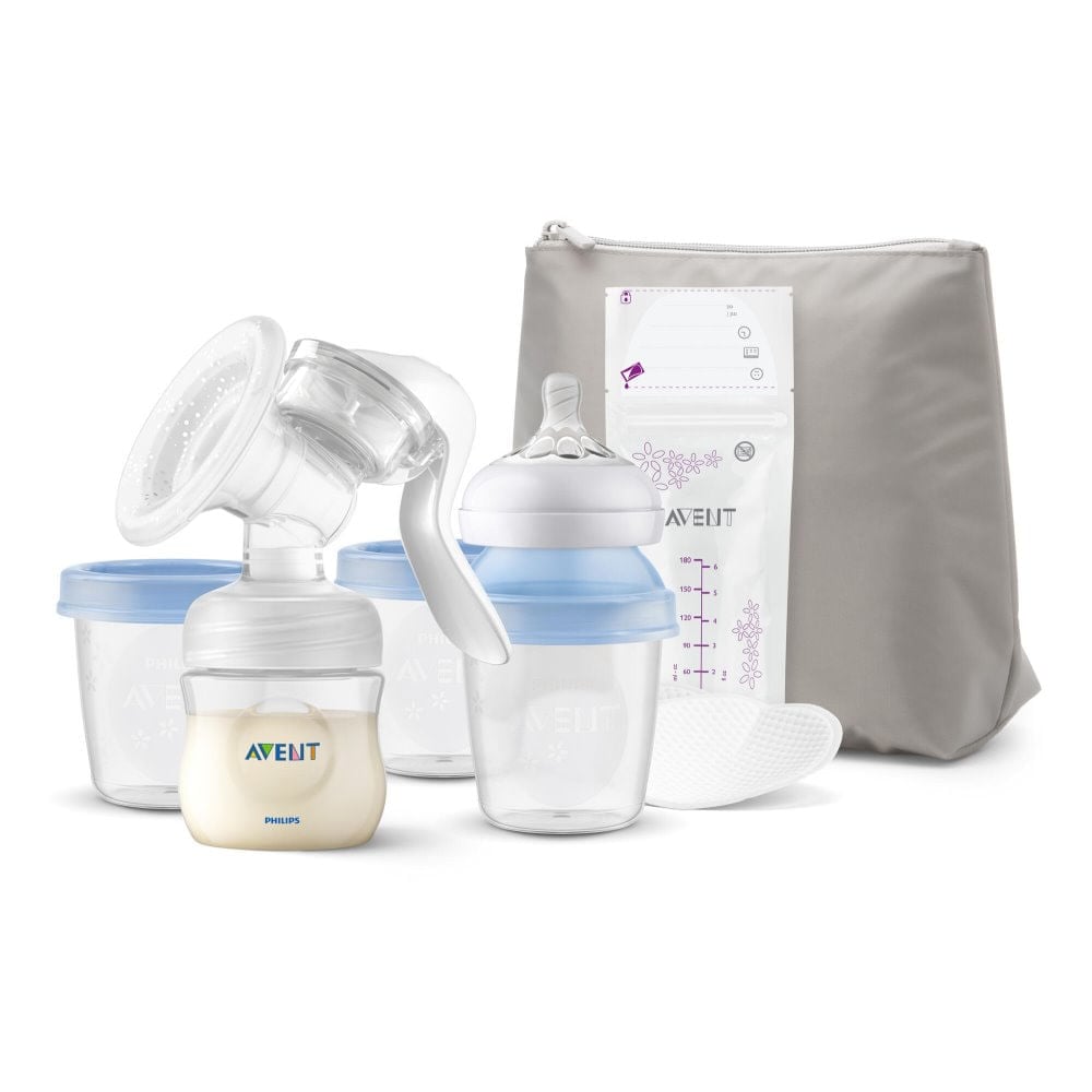 Extractor De Leche Manual + Gift Set Avent