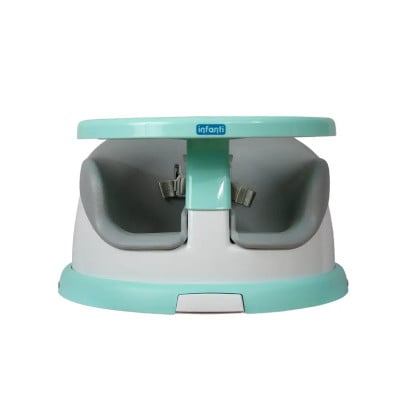 Silla De Comer Portátil & Giratoria I-twist Turquesa