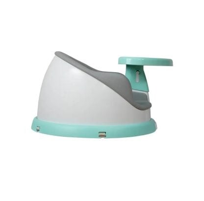 Silla De Comer Portátil & Giratoria I-twist Turquesa