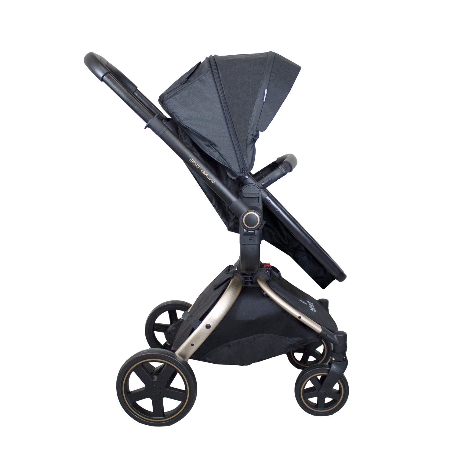 Coche Cuna Travel System Deluxe 360° SX Dorado