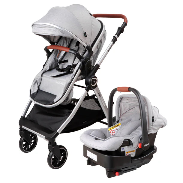 Coche Travel System Romanzo X1-D Gris