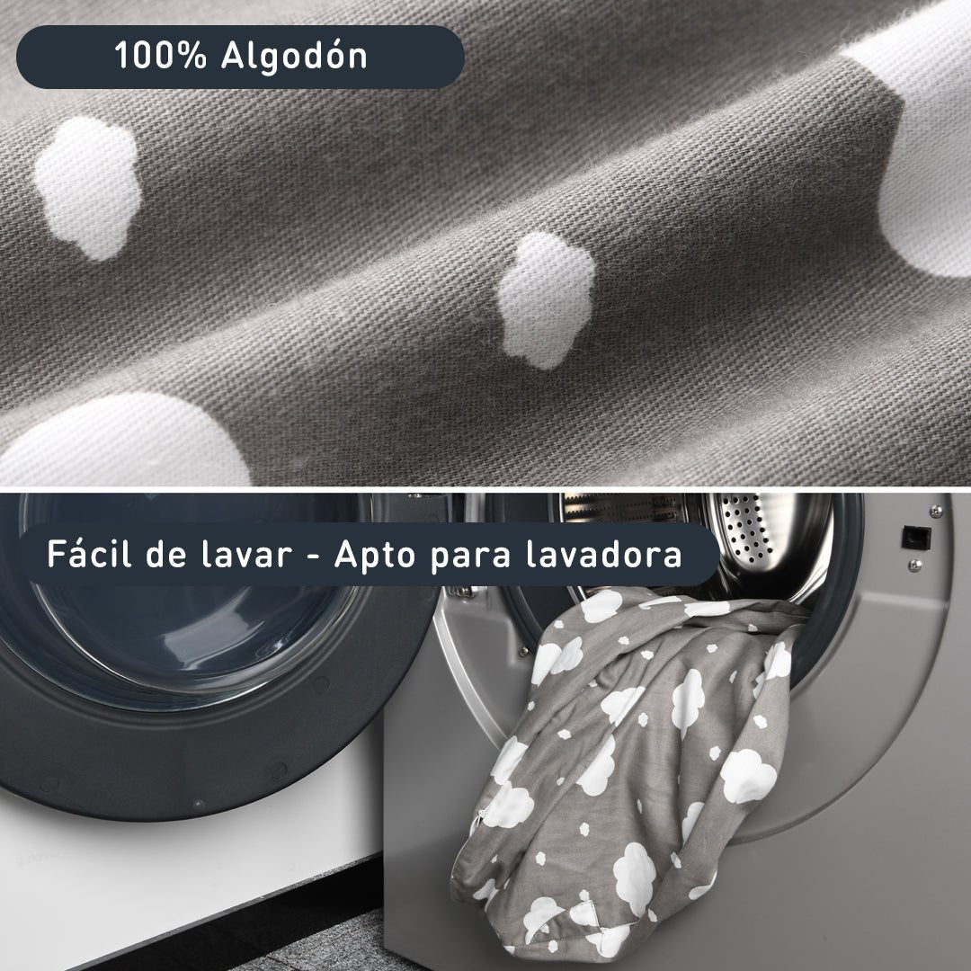 Almohada de Lactancia forma de U tela refrescante