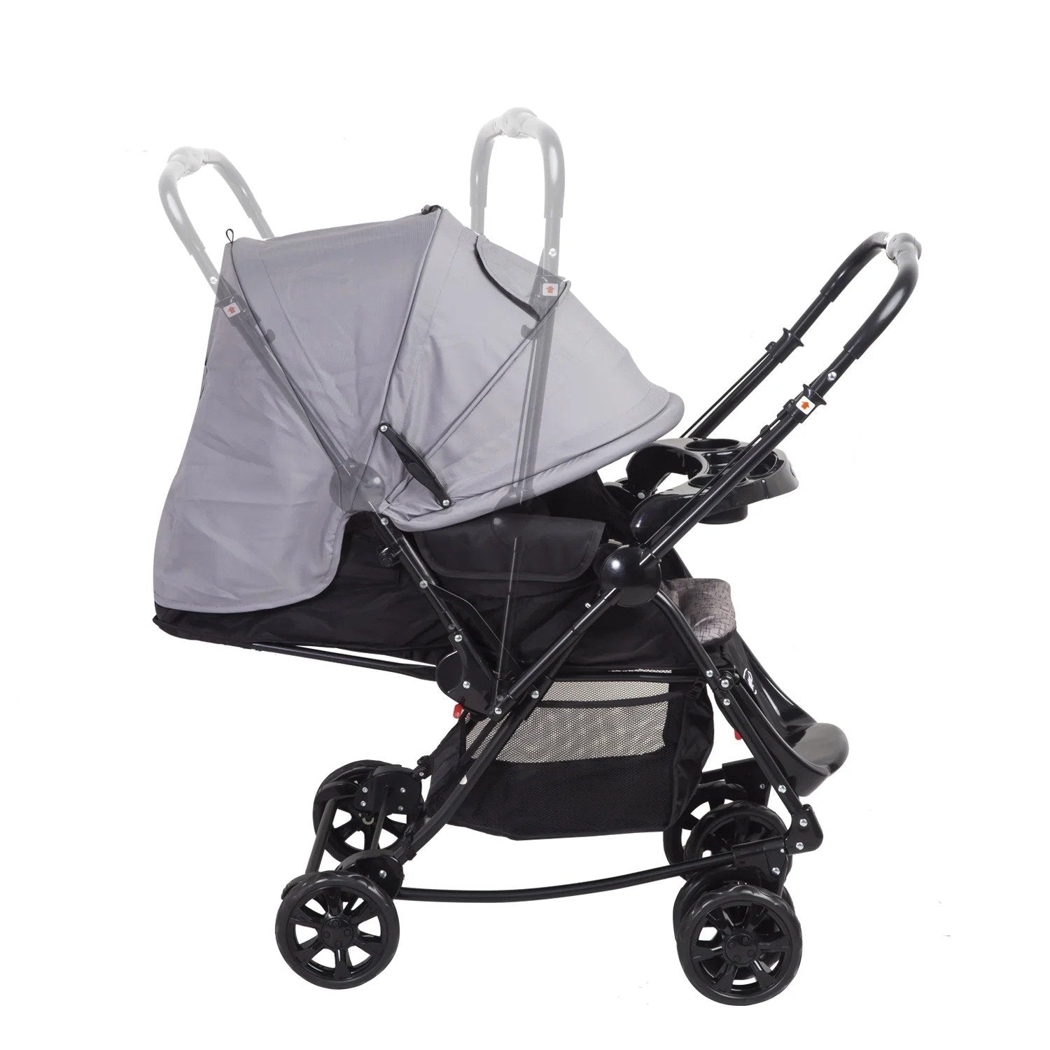 Coche Cuna Balancin Sx Gris