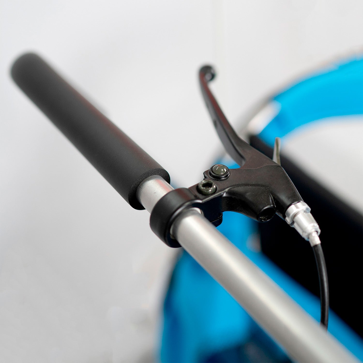 Carro Arrastre Trailer Para Bicicletas 2 Niños Beride Azul