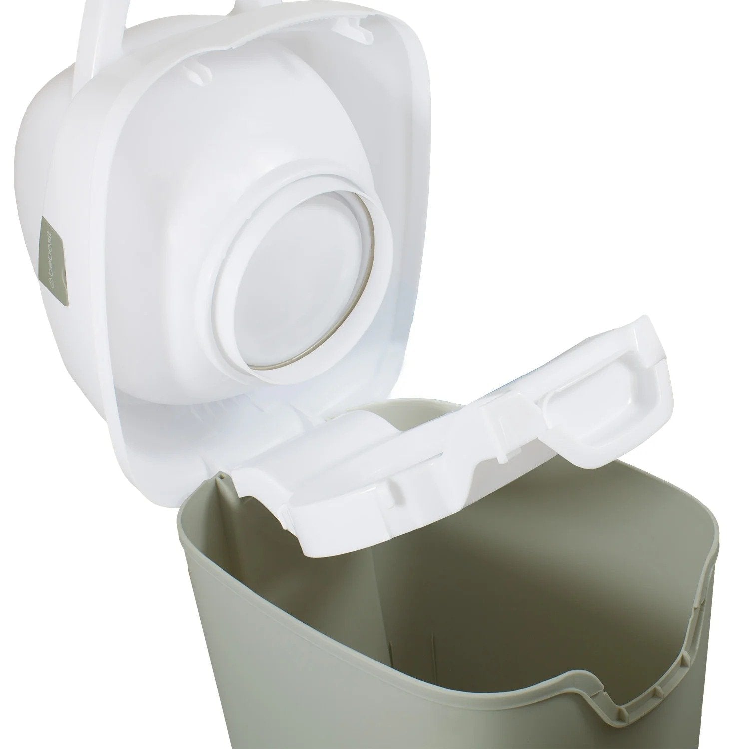 Contenedor De Pañales Beige Bebesit