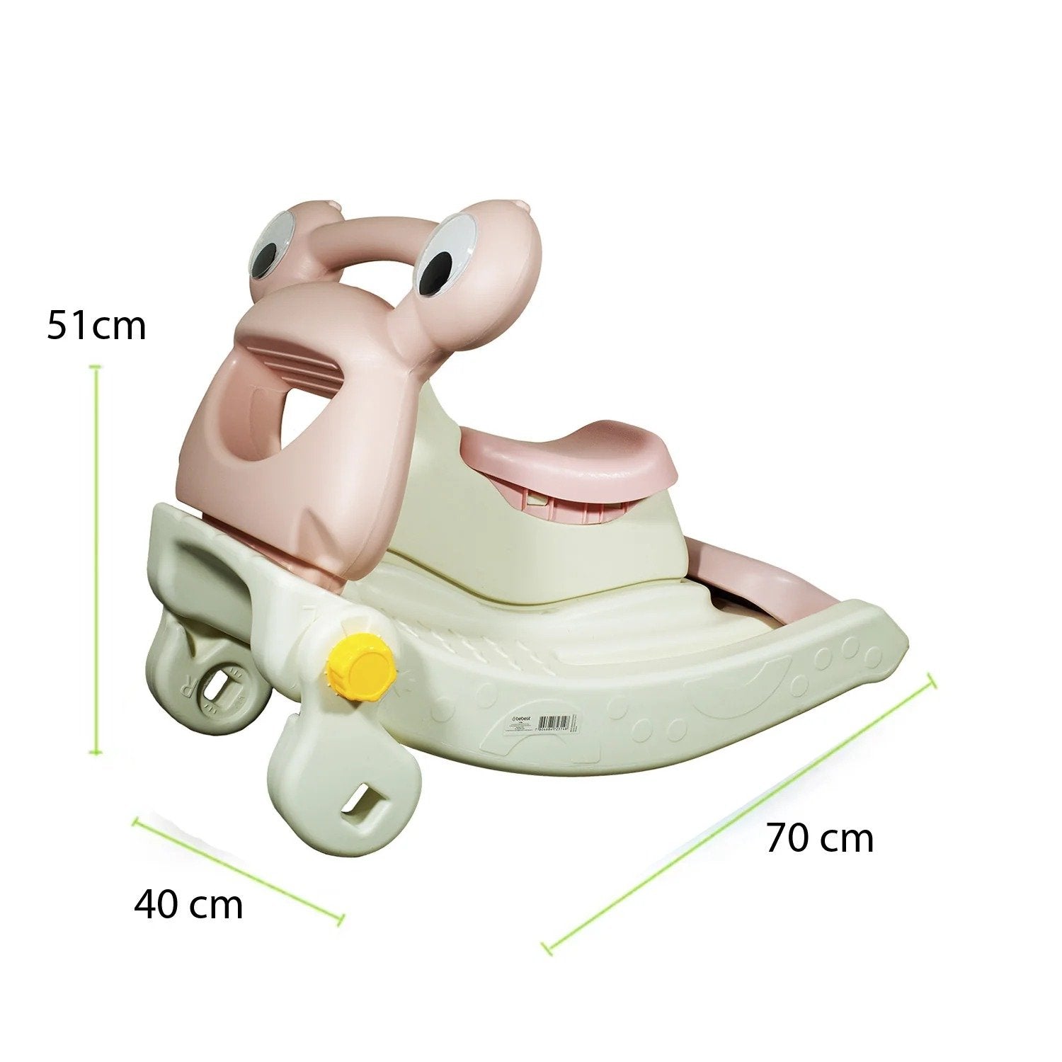 Resbalin Tobogan Balancin 2en1 Rosa