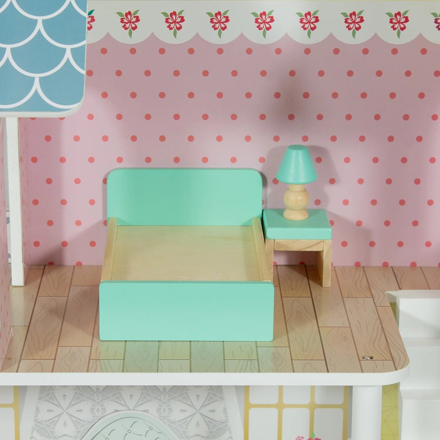 Casa De Muñecas + Muebles Madera Montessori Princesas
