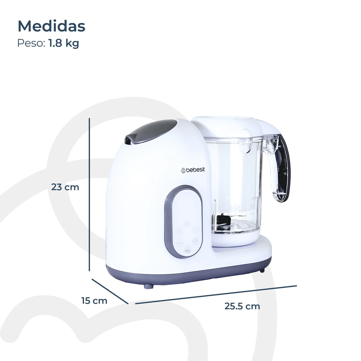 Procesadora De Alimentos Digital Bebes Bebesit