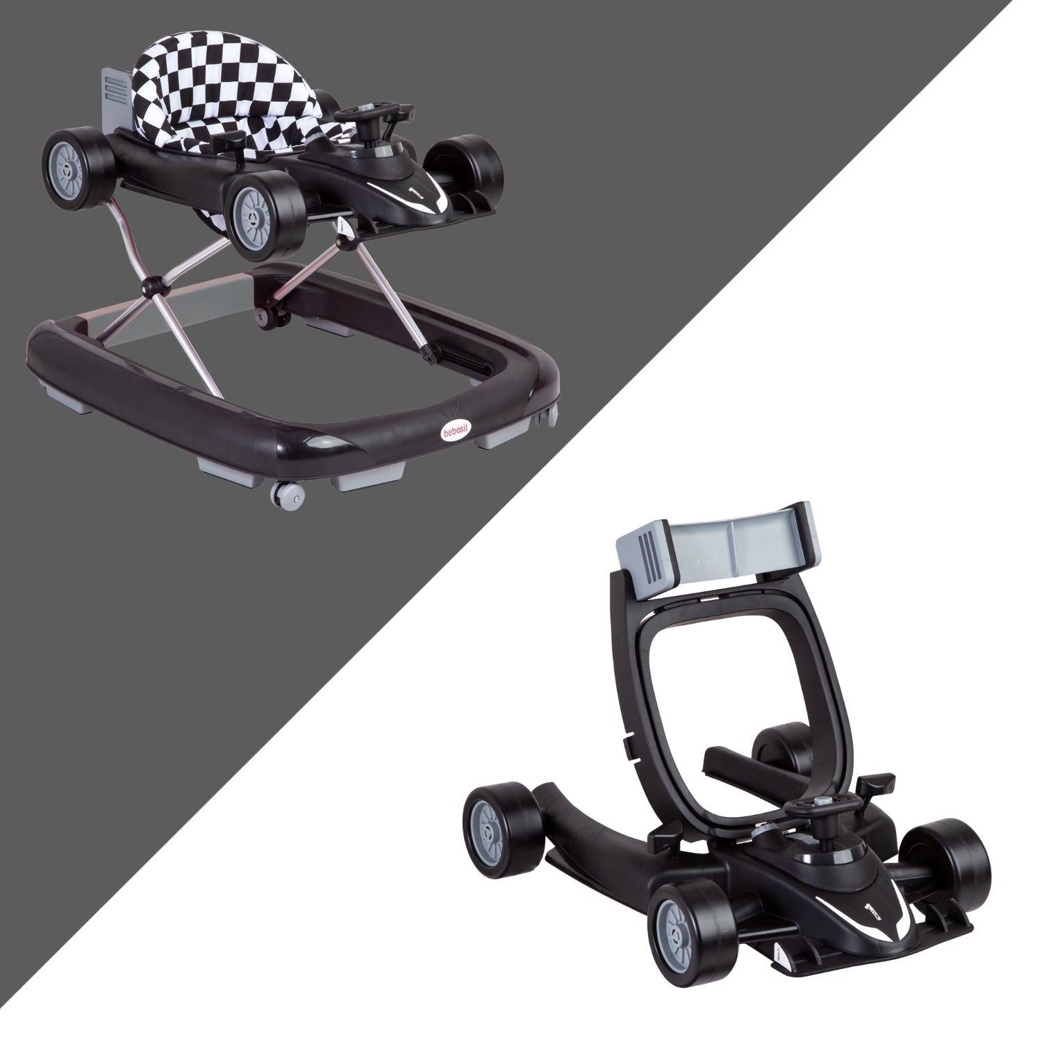 Andador Y Caminador Seat & Walk Negro
