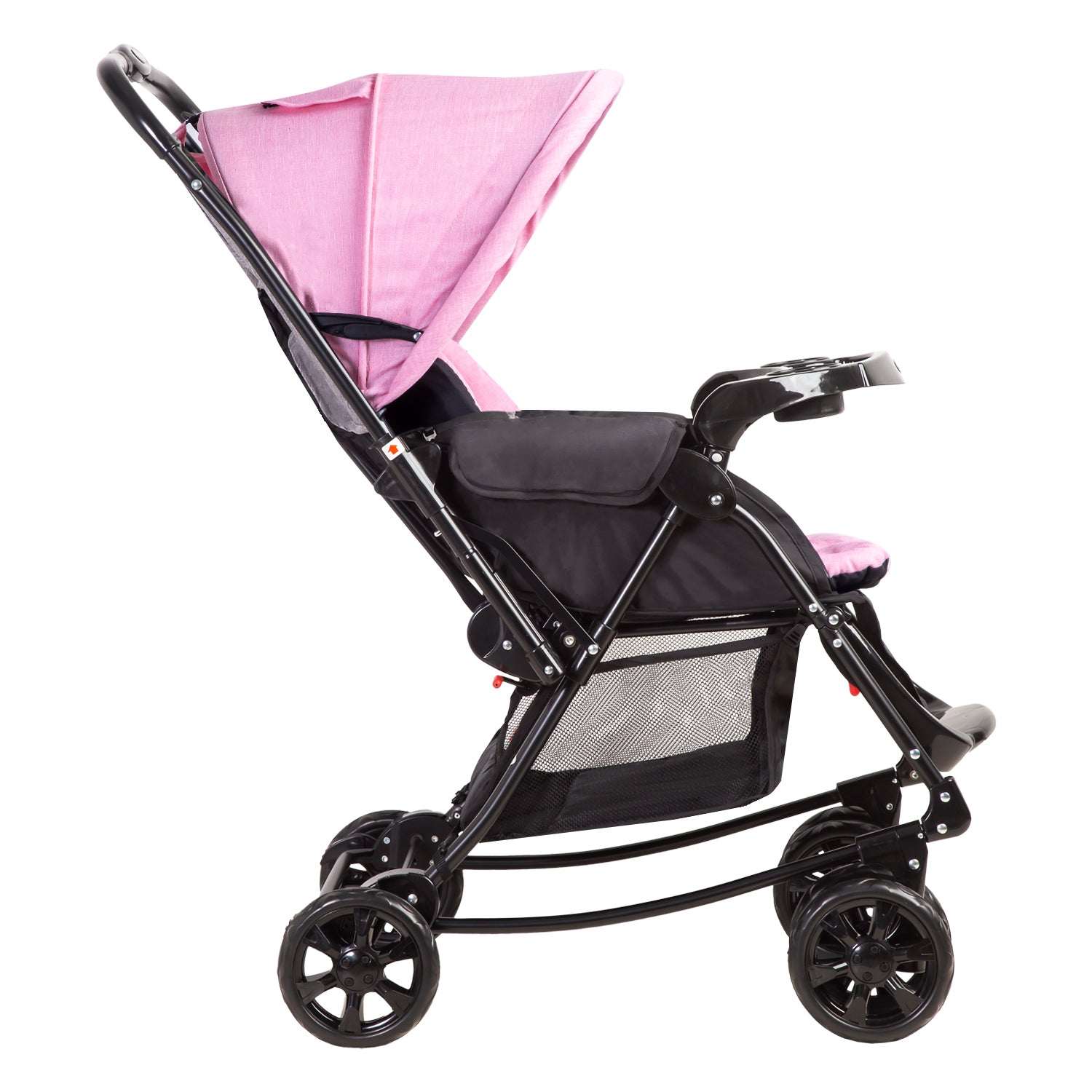 Coche Cuna Balancin Sx Rosado