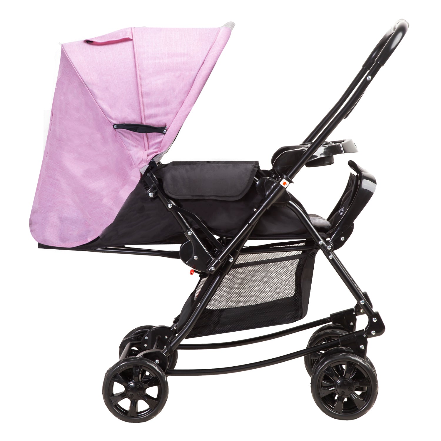 Coche Cuna Balancin Sx Rosado