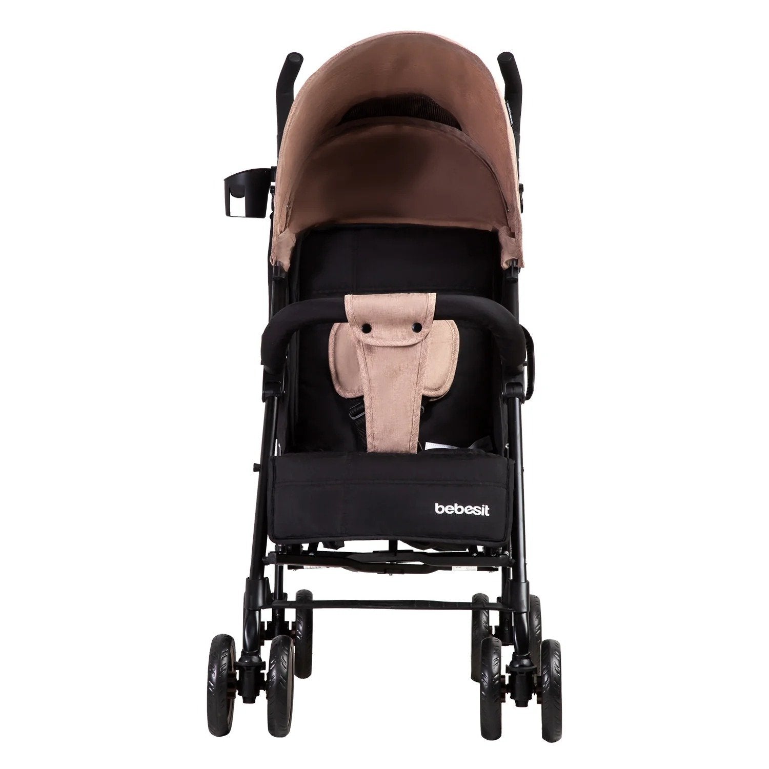 Coche Paragua Khronos Beige Rosado Bebesit