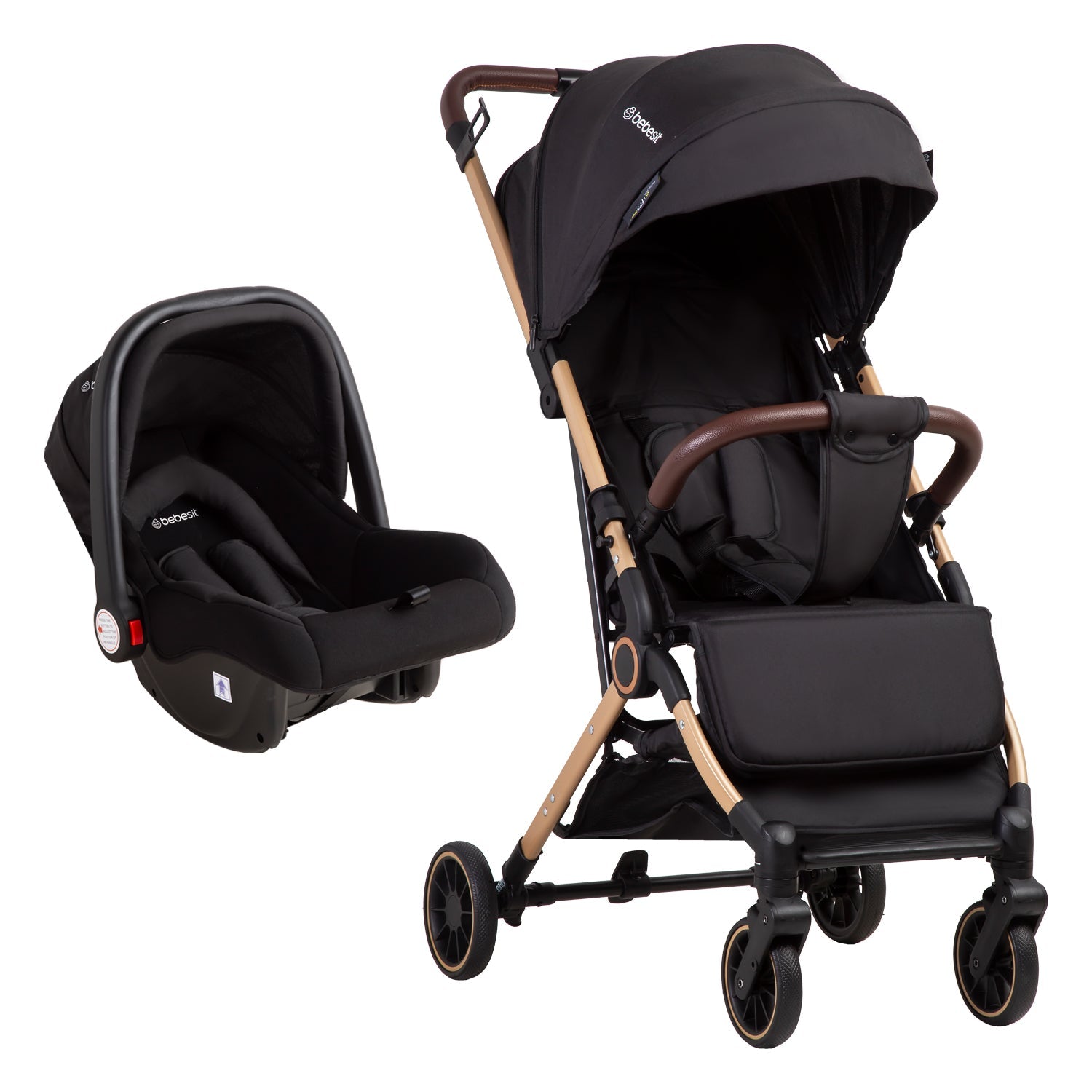 Coche Maleta Compactotravel System Soho Negro