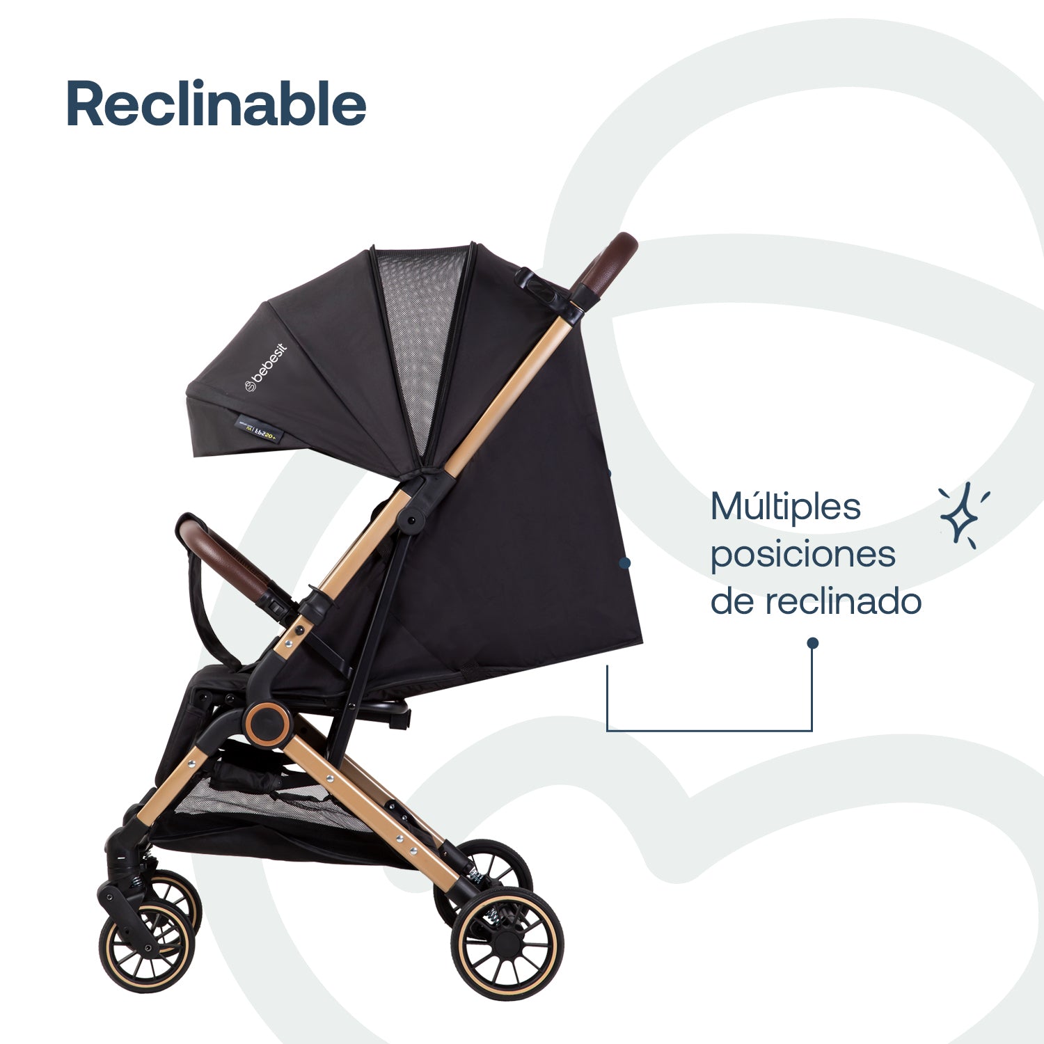 Coche Maleta Compactotravel System Soho Negro