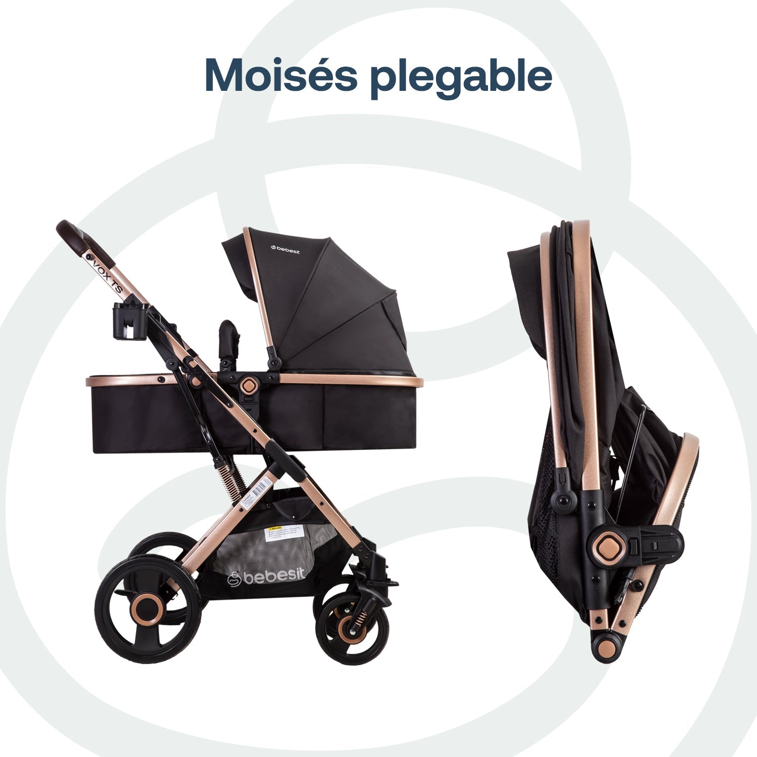 Coche Cuna Travel System Vox Gold