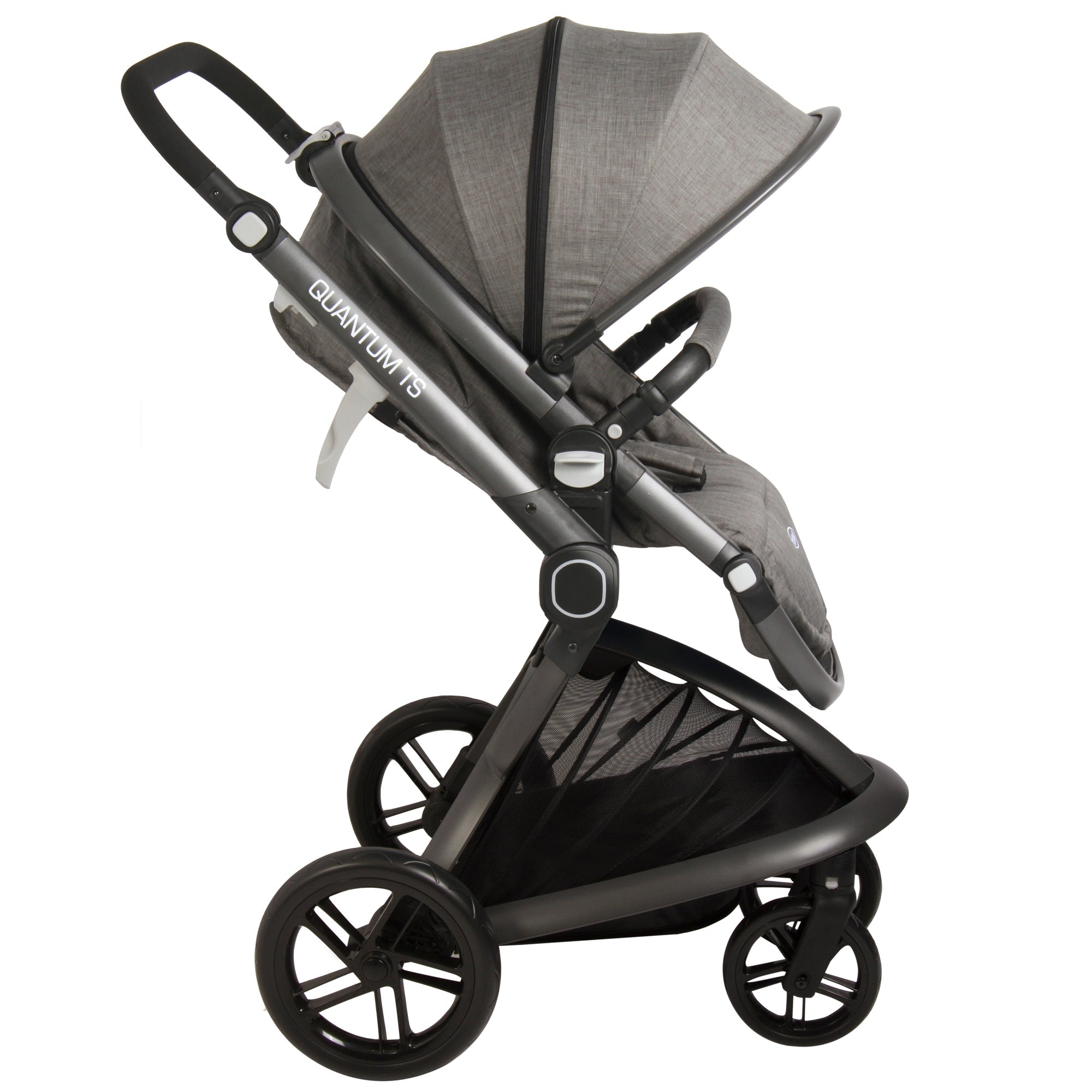 Coche Cuna Travel System Quantum Gris