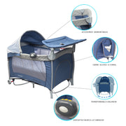 Cuna Pack And Play Traveler Azul