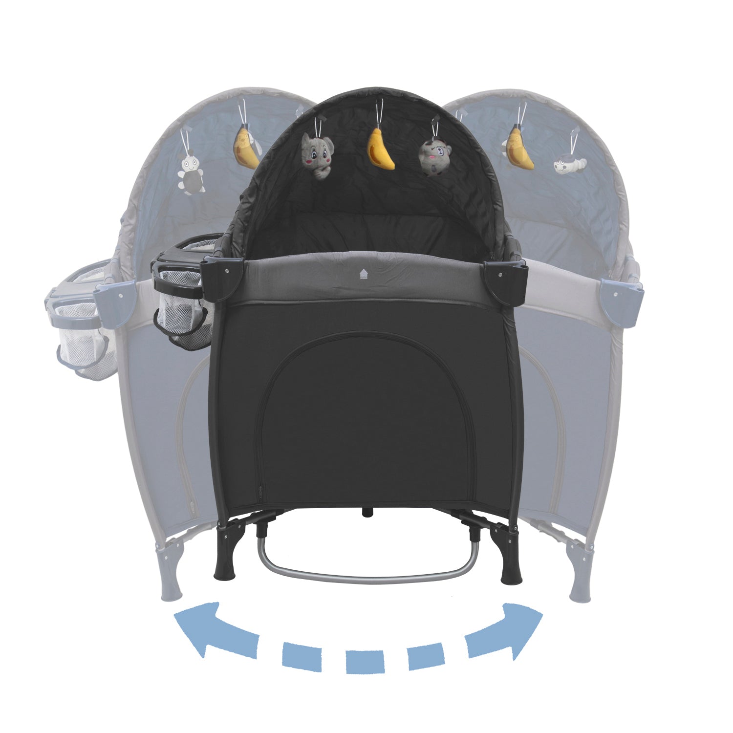 Cuna Pack And Play Traveler Gris