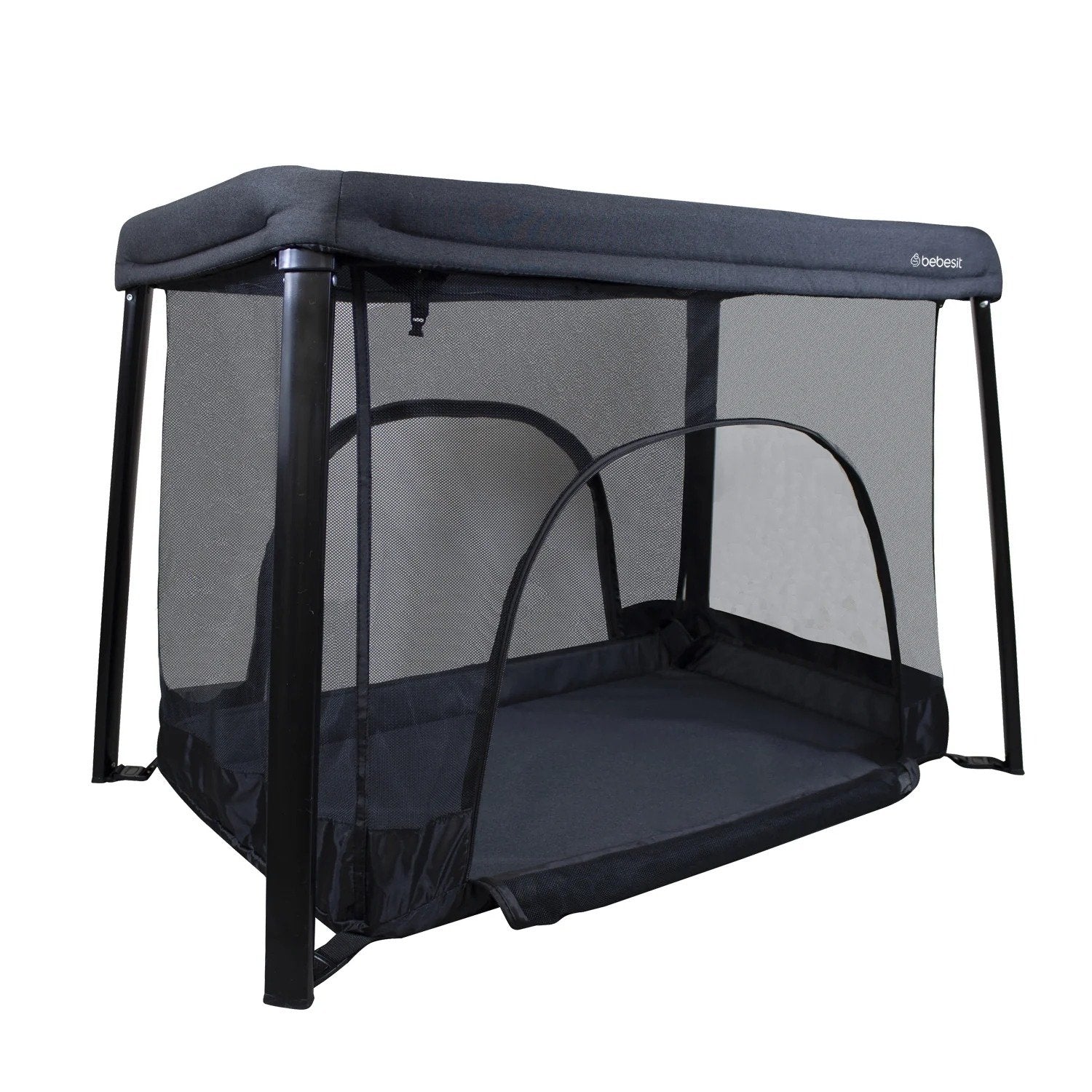 Cuna Corral 3 En 1 Eclipse Safe & Sleep Negro Bebesit