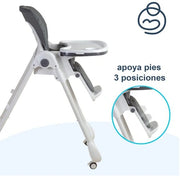 Silla De Comer Easyfeed Gris
