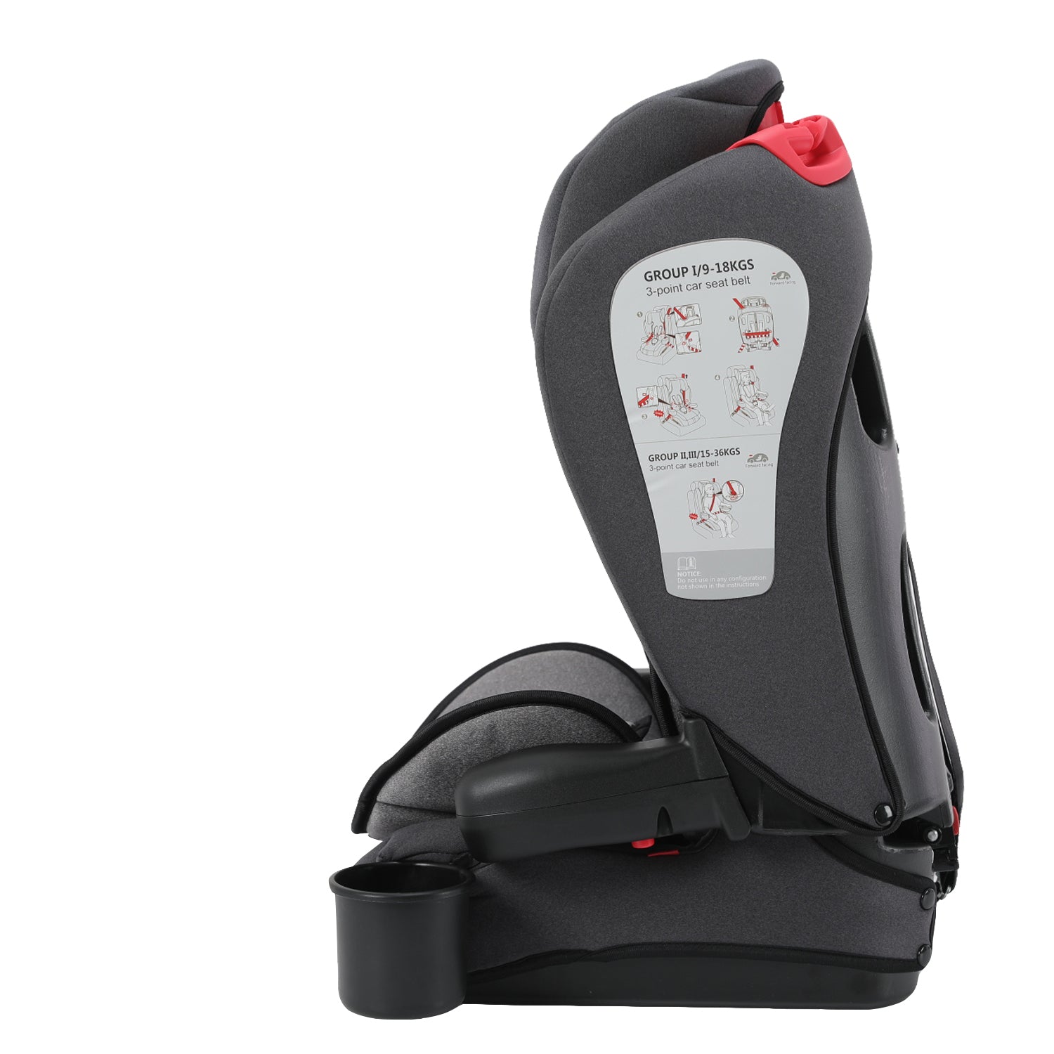 Silla De Auto Butaca Smartfix Isofix Negro