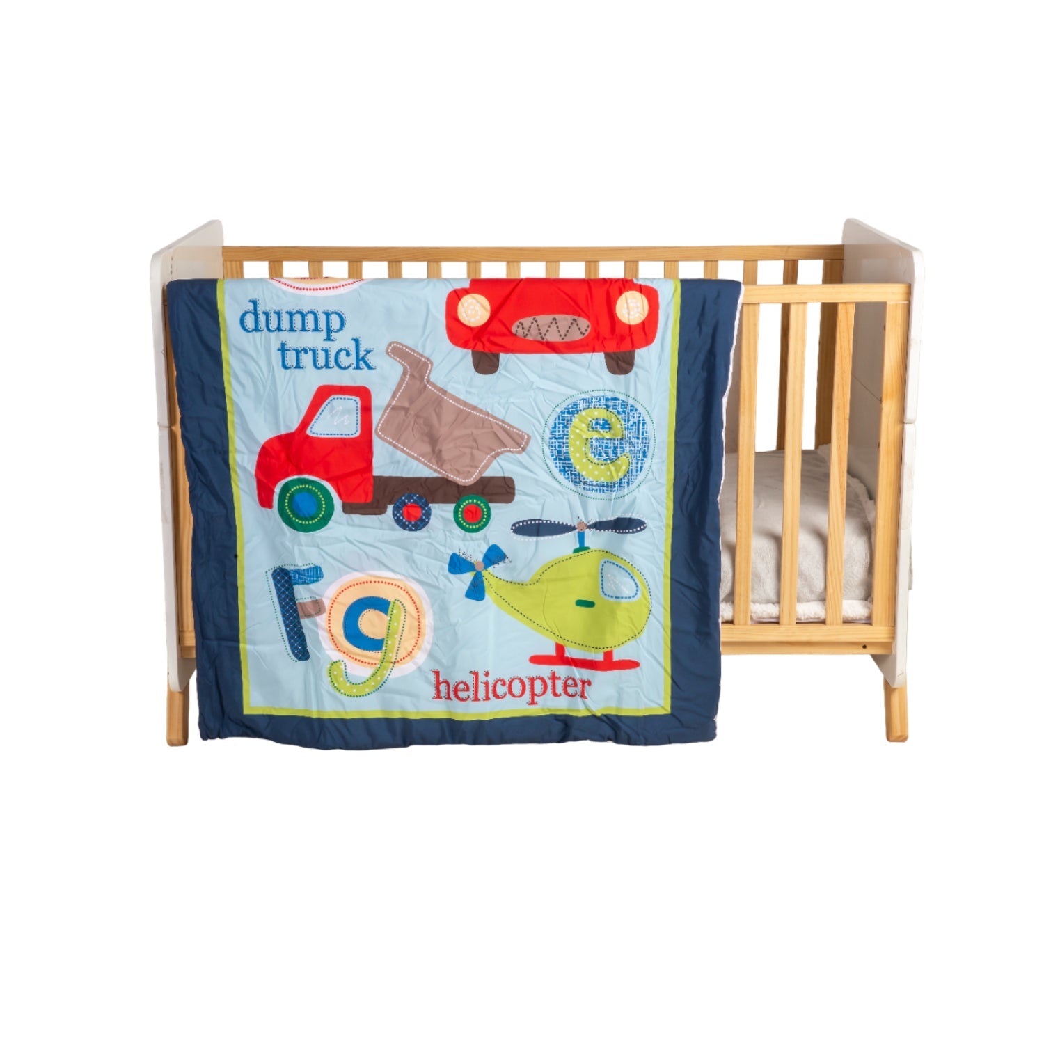 Set De Cuna 5 Piezas Autitos