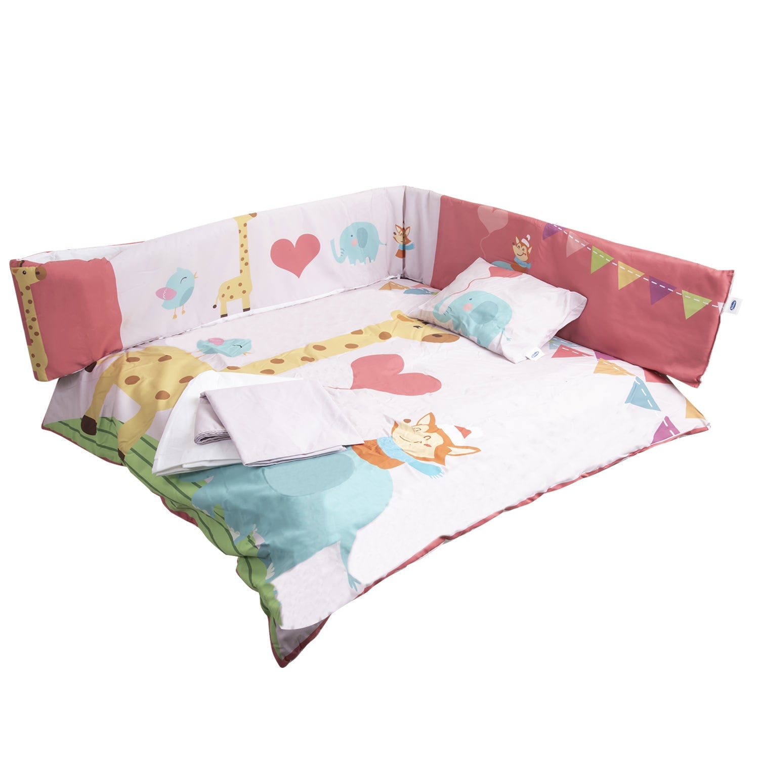 Set De Cuna Jirafa 5 Piezas