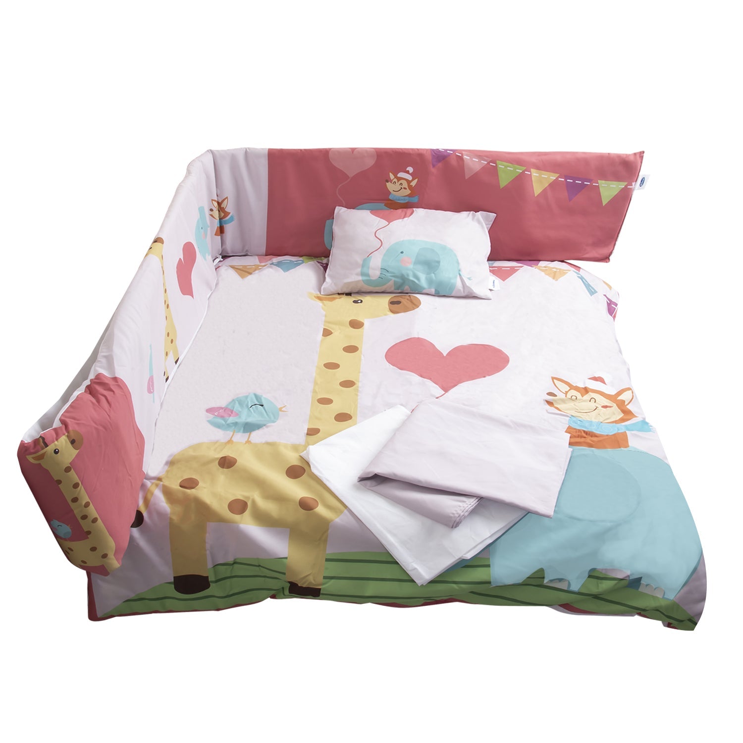 Set De Cuna Jirafa 5 Piezas