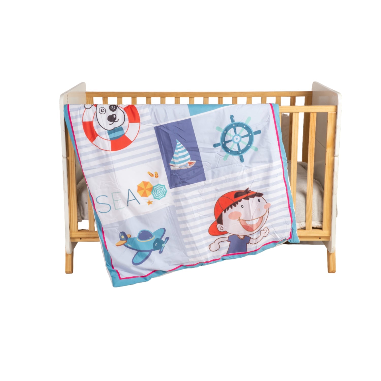 Set De Cuna Perrito Marino 5 Piezas