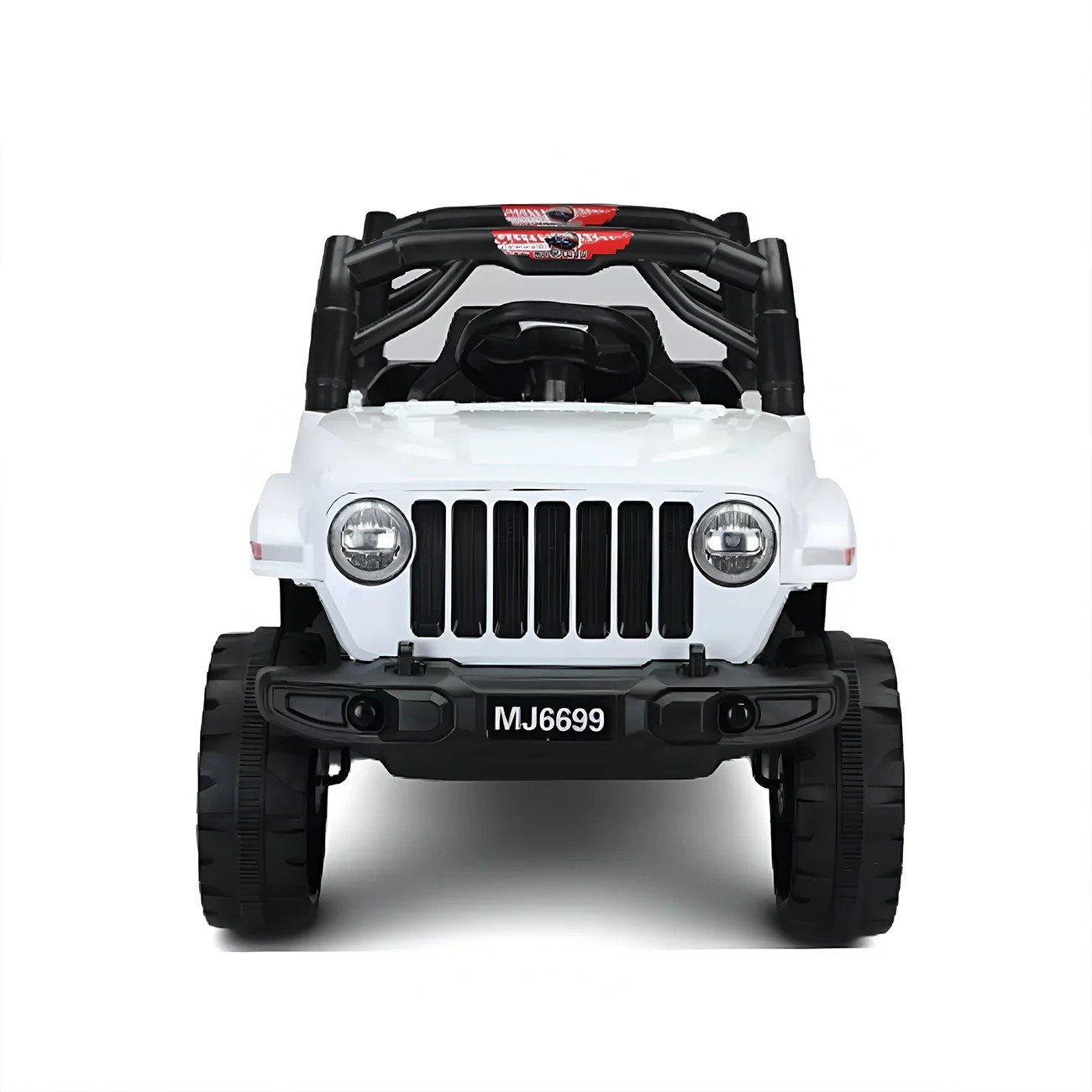 Auto A Batería Jeep Cherokee Blanco Bebesit