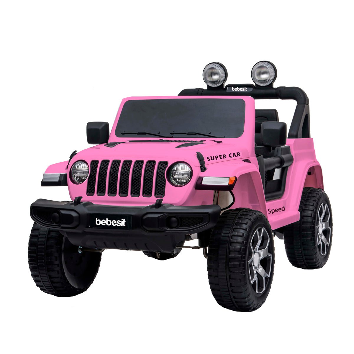 Camioneta Electrica Renegade Rosa Bebesit