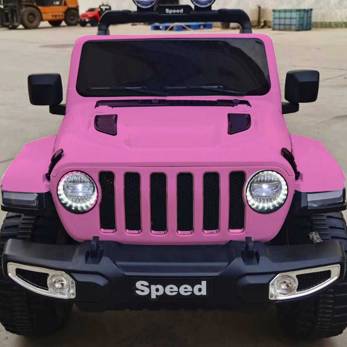 Camioneta Electrica Renegade Rosa Bebesit