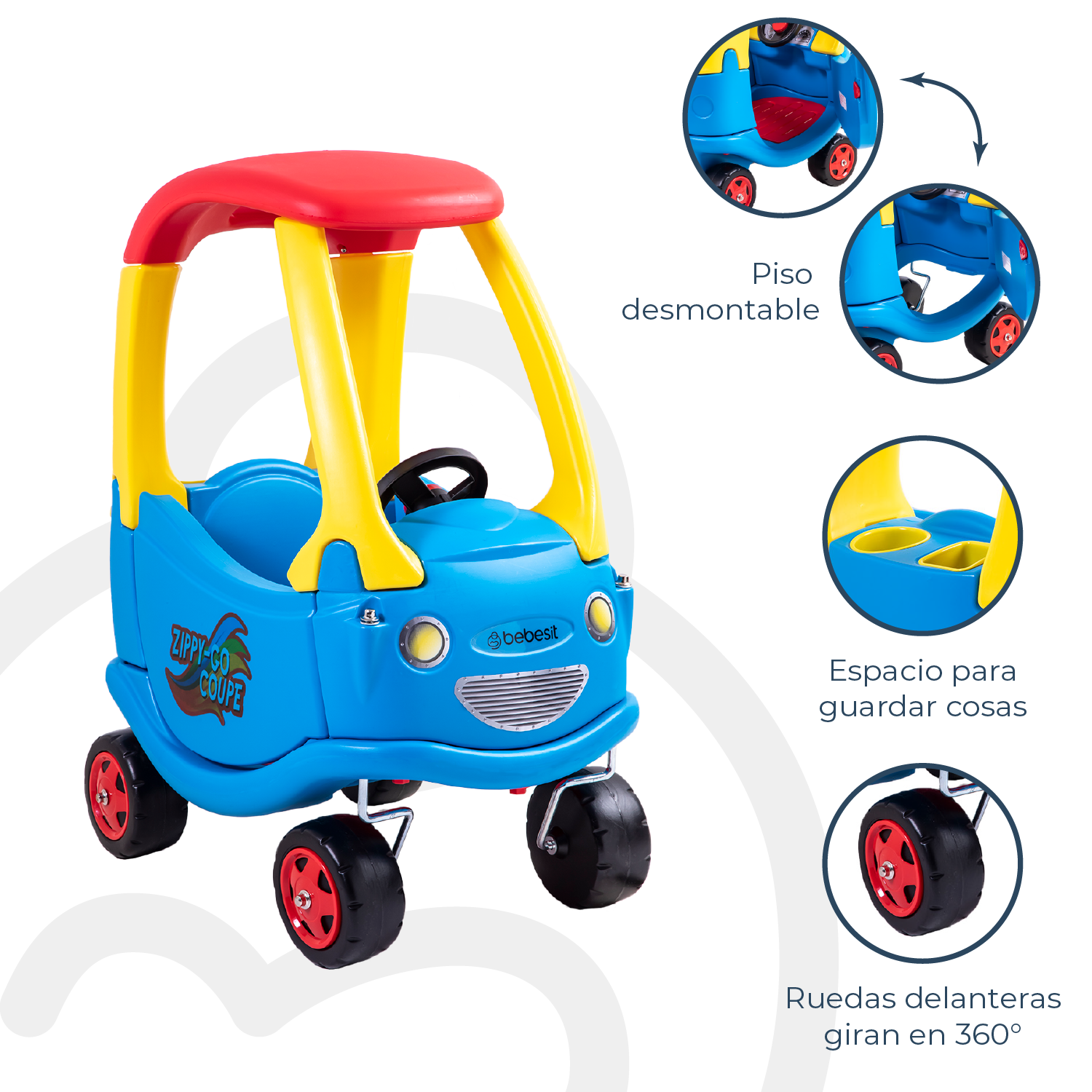 Auto Corre Pasillo Zippy Go Coupe Bebesit