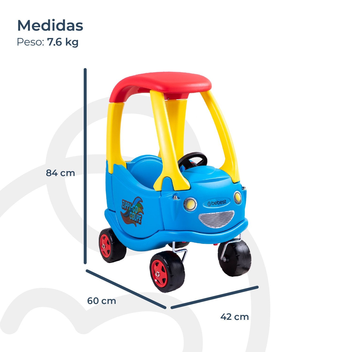 Auto Corre Pasillo Zippy Go Coupe Bebesit