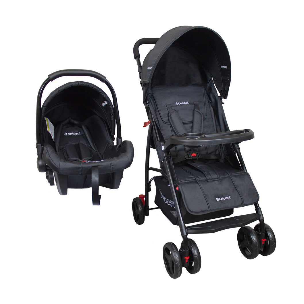 Coche Travel System Summer Negro