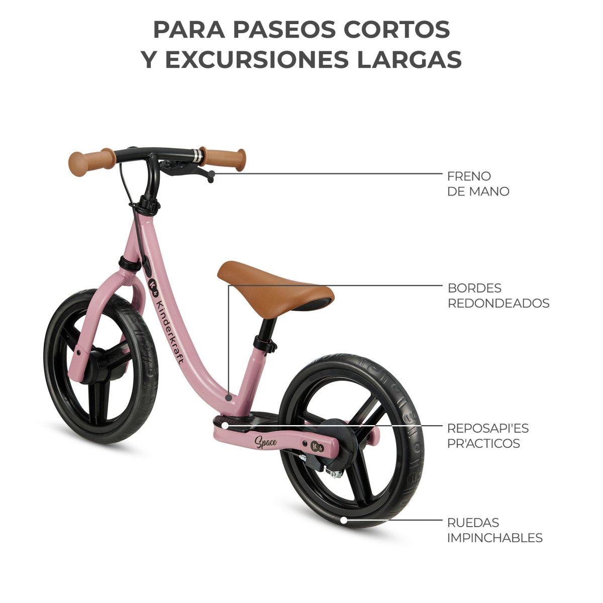 Bicicleta de Balance SPACE 2021 Dark Pink