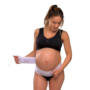 Cinturón Ajustable Velcro Support Belt Blanco - New S/M