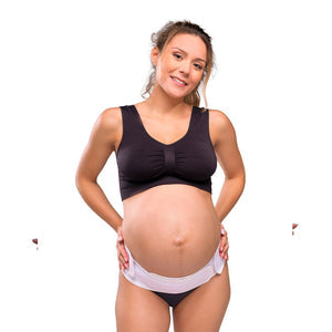 Cinturón Ajustable Velcro Support Belt Blanco - New S/M