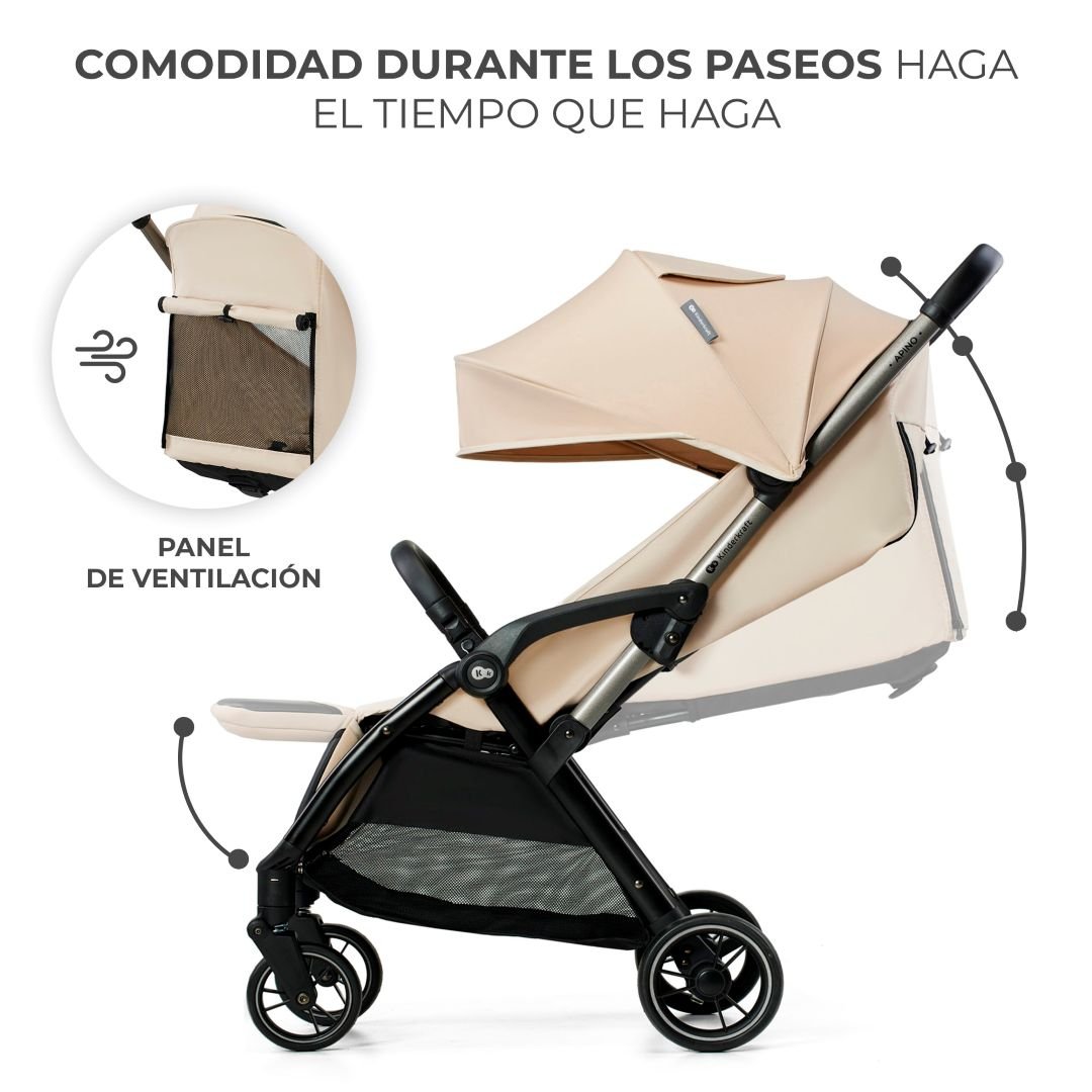 Coche de Paseo Apino Dune Beige