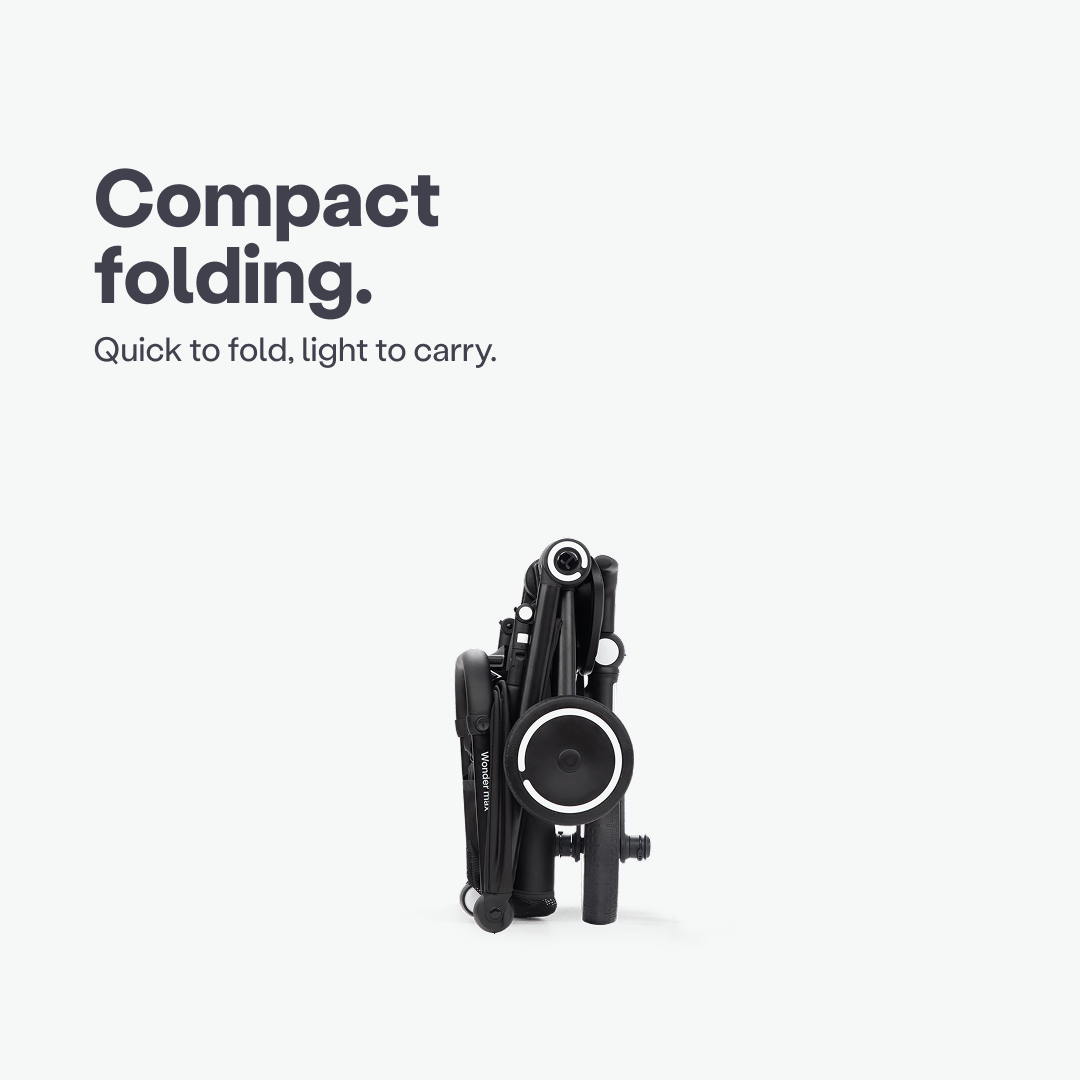 Coche Triciclo Wonder max Black