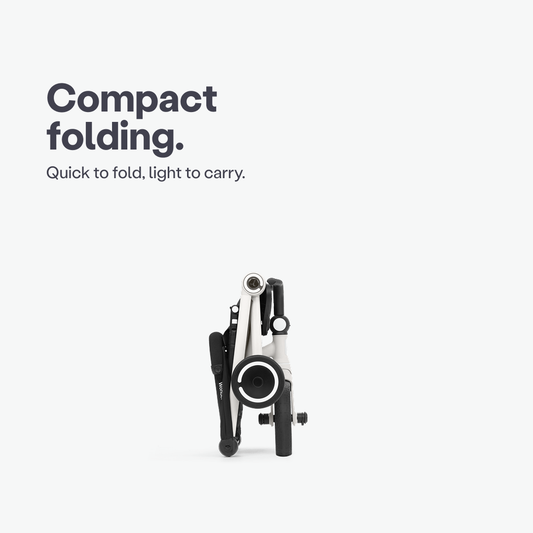 Coche Triciclo Wonder Moonlight White