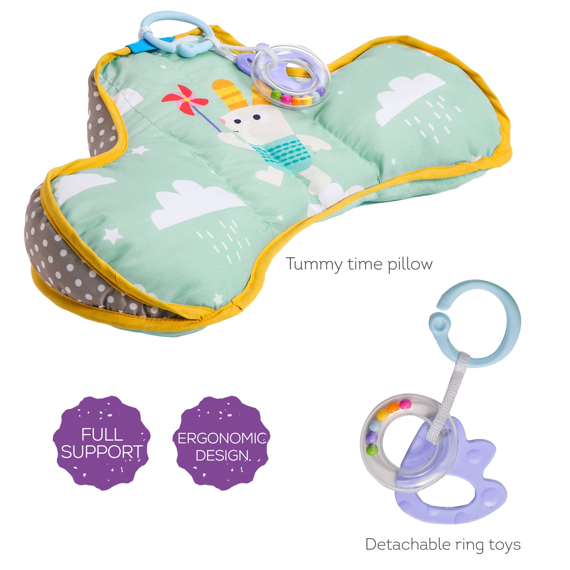 Almohada Para Tu Bebe Tummy Time Taftoys